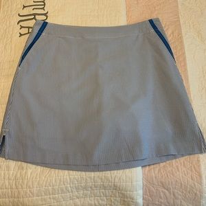 Seersucker Golf Skirt